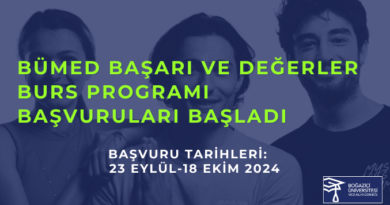 BÜMED Başarı ve Değerler Burs Programının Başvuruları Başladı!