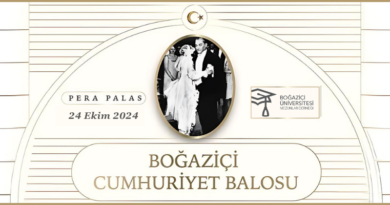 2024 Boğaziçi Cumhuriyet Balosu 24 Ekim’de Pera Palas’ta